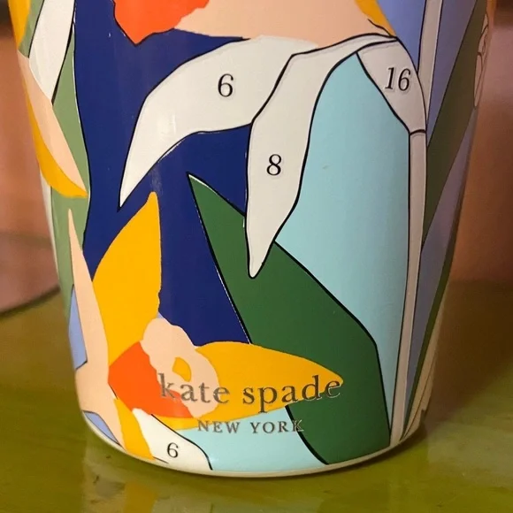 kate spade Floral Tumbler with Lid - Multicolor - Picture 10 of 10